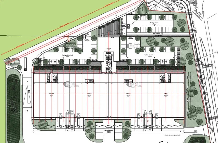 Industriel/Logistique dans Sucy-en-Brie à louer - Plan d’étage – Image 2 sur 2
