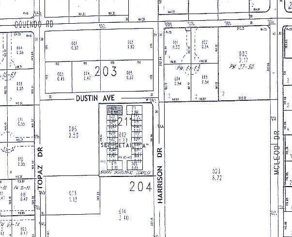 5967 Harrison Dr, Las Vegas, NV à vendre - Plan cadastral – Image 2 sur 17
