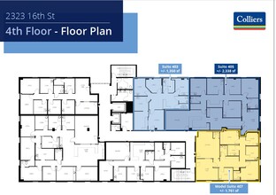 2323 16th St, Bakersfield, CA à louer Plan d’étage– Image 1 sur 1