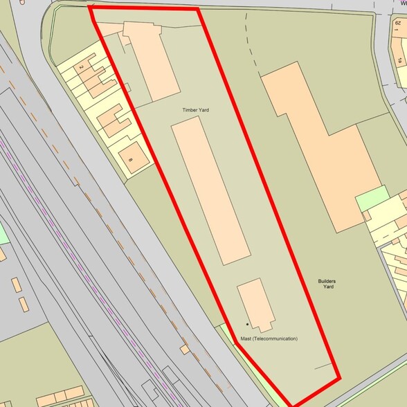 Wharf Road, Grantham portefeuille de 3 biens à vendre sur LoopNet.fr - Plan cadastral – Image 2 sur 8