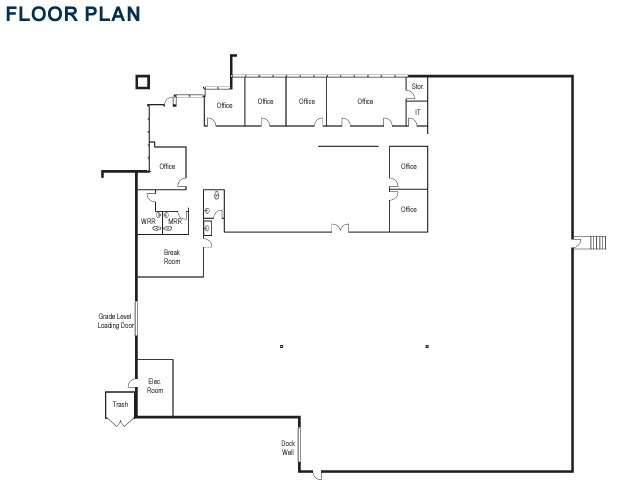 6985 Flanders Dr, San Diego, CA à louer Plan d’étage– Image 1 sur 1