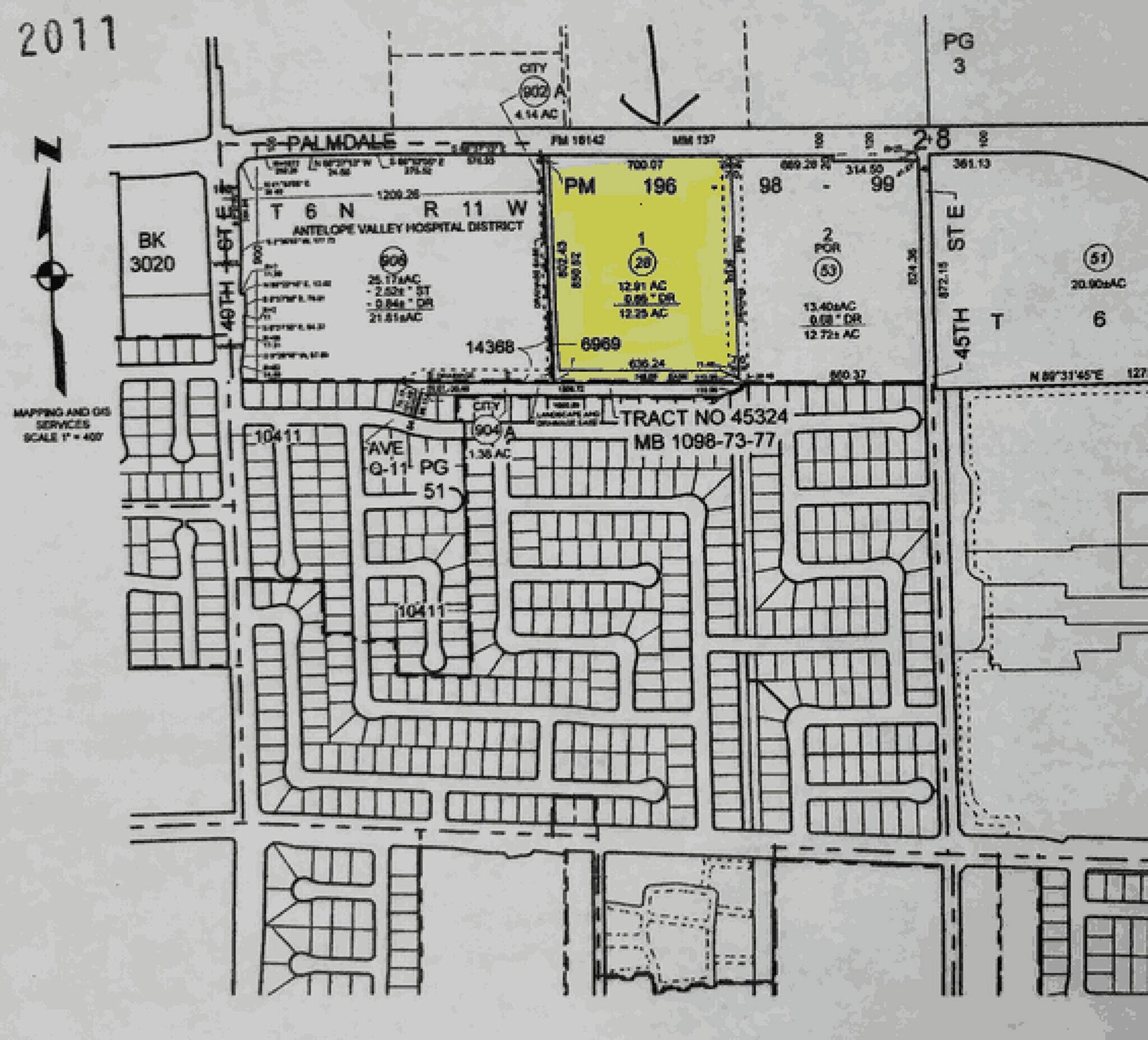 Vic of Palmdale Blvd. / 45th St. E., Palmdale, CA à vendre Photo principale– Image 1 sur 2