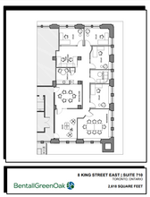 8 King St E, Toronto, ON à louer Plan d’étage– Image 1 sur 1