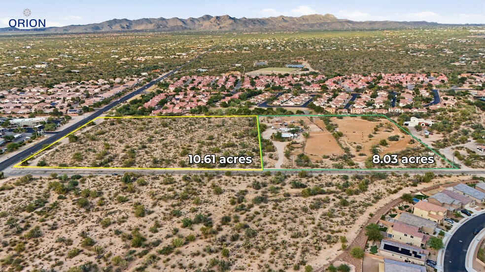NEC Thornydale Rd & Sumter Dr, Tucson, AZ à vendre - Aérien – Image 2 sur 8