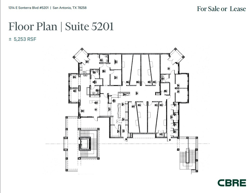 1314 E Sonterra Blvd, San Antonio, TX à louer Plan d’étage– Image 1 sur 1