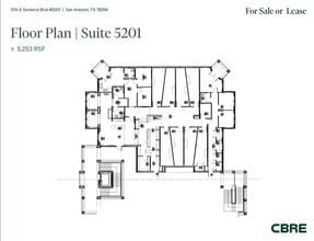 1314 E Sonterra Blvd, San Antonio, TX à louer Plan d’étage– Image 1 sur 1