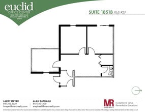 1803 Hicks Rd, Rolling Meadows, IL à louer Plan d’étage– Image 1 sur 1
