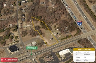 Plus de détails pour 10726 Courthouse Rd, Fredericksburg, VA - Terrain à vendre