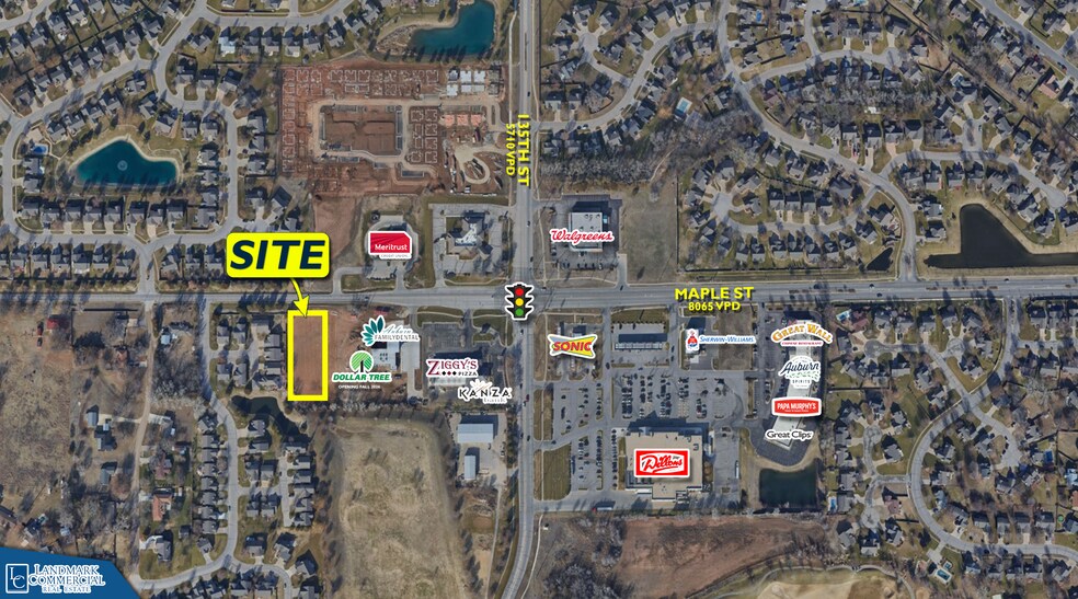 W of SWC Maple & 135th, Wichita, KS à louer - Photo de l’immeuble – Image 3 sur 4