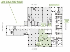 60 E 42nd St, New York, NY à louer Plan d’étage– Image 1 sur 1