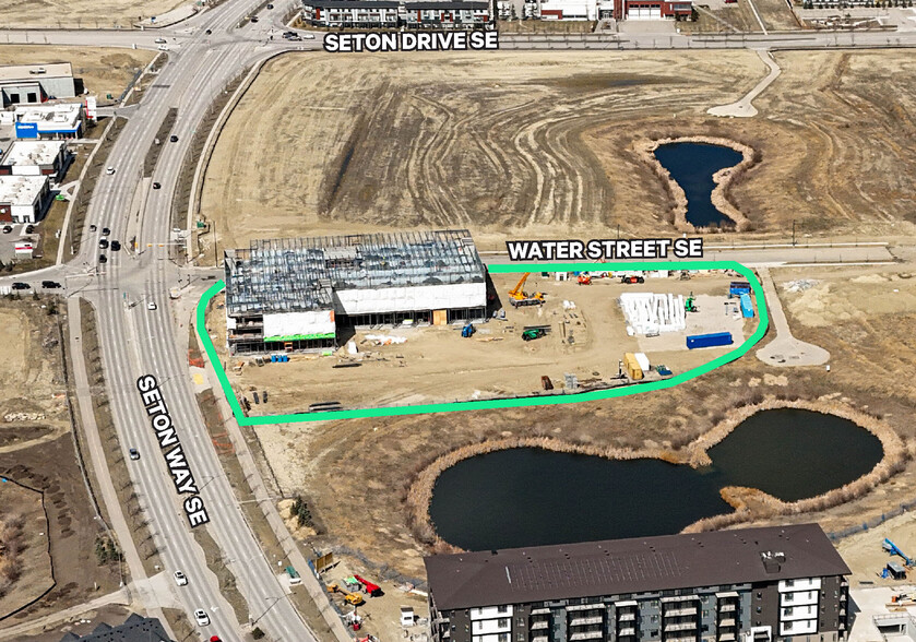 115 Water St SE, Calgary, AB à louer - Aérien – Image 1 sur 6