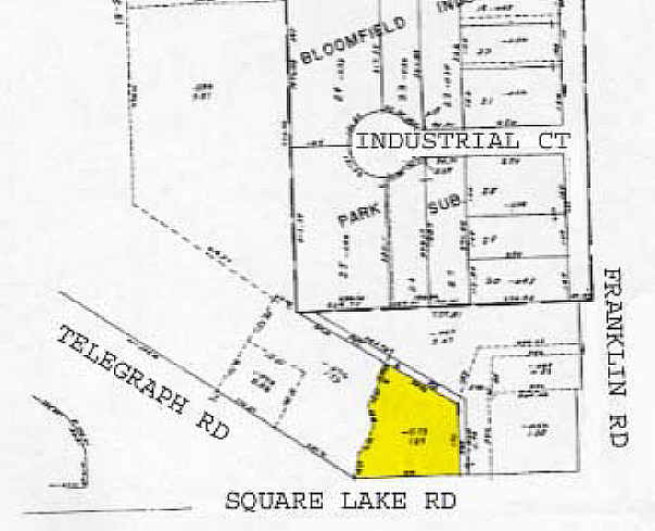 2527 S Telegraph Rd, Bloomfield Hills, MI à louer - Plan cadastral – Image 2 sur 4