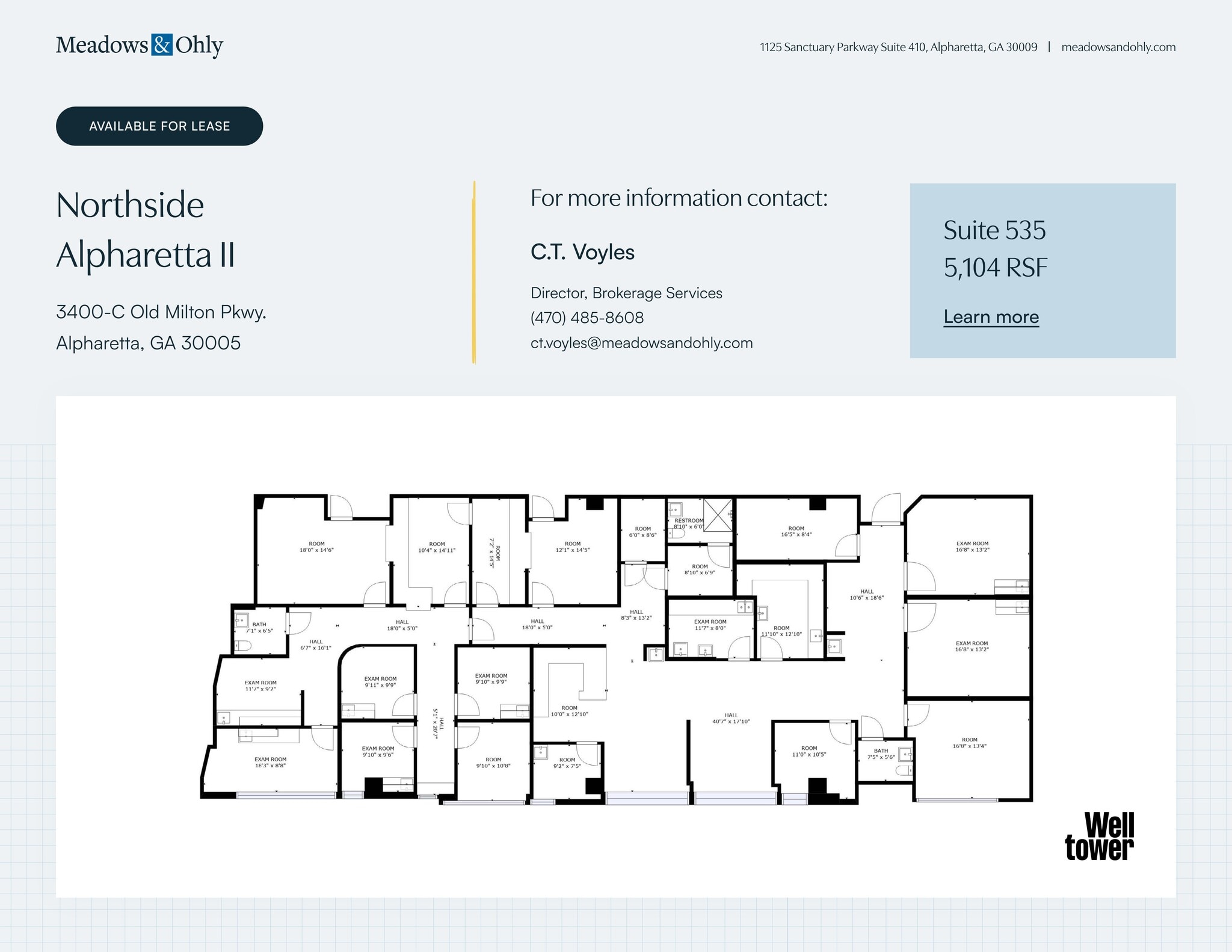 3400 Old Milton Pky, Alpharetta, GA à louer Plan de site– Image 1 sur 2