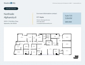 3400 Old Milton Pky, Alpharetta, GA à louer Plan de site– Image 1 sur 2