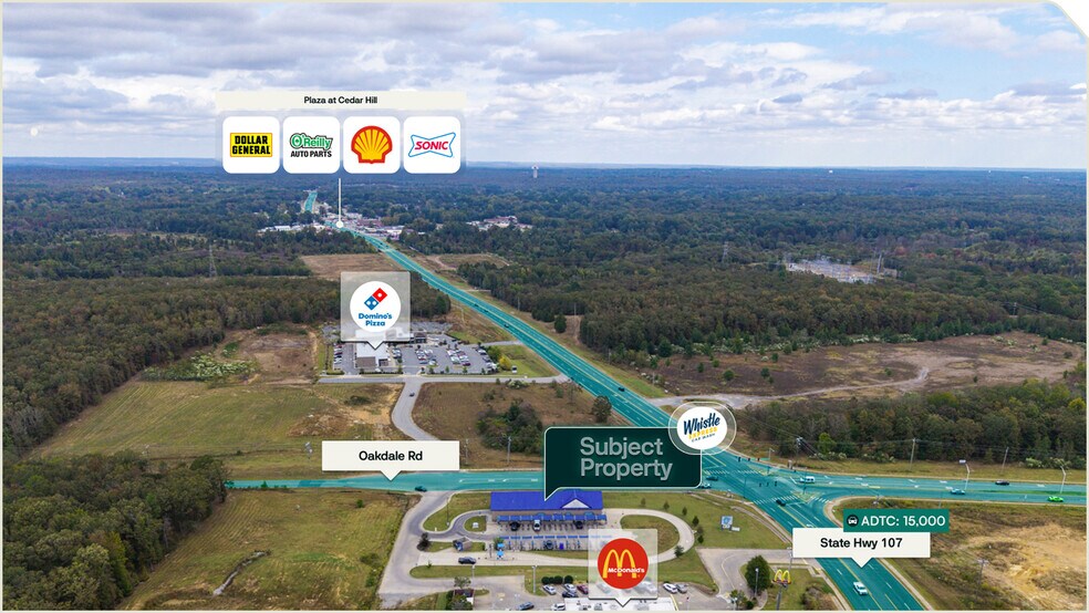 8451 Oakdale Rd, North Little Rock, AR à vendre - Aérien – Image 3 sur 3