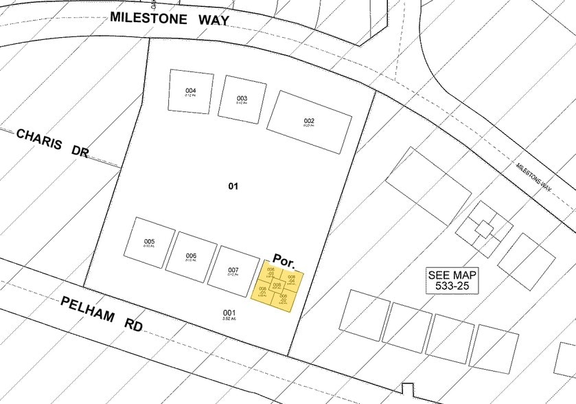 3447 Pelham Rd, Greenville, SC à vendre - Plan cadastral – Image 2 sur 10