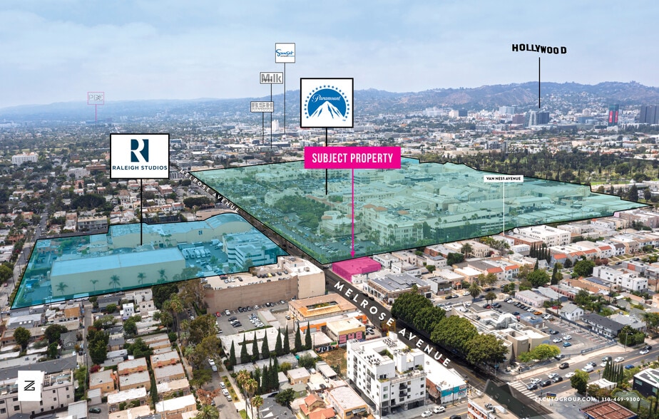 702 N Van Ness Ave, Los Angeles, CA à vendre - Aérien – Image 2 sur 15