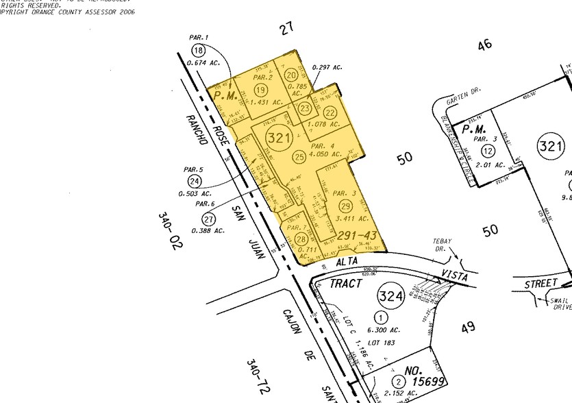 600-732 N Rose Dr, Placentia, CA à louer - Plan cadastral – Image 2 sur 25