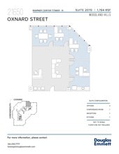21650 Oxnard St, Woodland Hills, CA à louer Plan d’étage– Image 1 sur 1