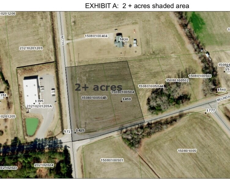 Hwy. 710, Pembroke, NC à vendre - Plan de site – Image 1 sur 2