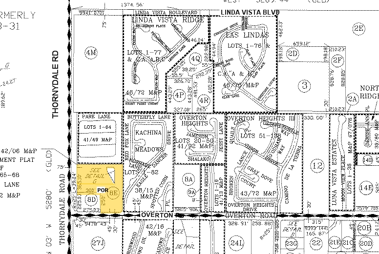 9260 N Thornydale Rd, Tucson, AZ à louer - Plan cadastral – Image 3 sur 5