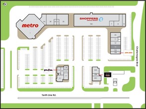 1675 10th Line Rd, Ottawa, ON à louer Plan de site– Image 1 sur 1