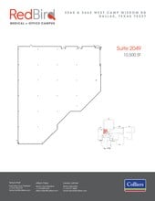 3662 W Camp Wisdom Rd, Dallas, TX à louer Plan de site– Image 1 sur 2