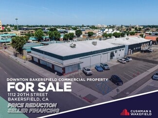 Plus de détails pour 1112 20th St, Bakersfield, CA - Local commercial à vendre