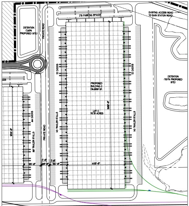 Bain Station Rd, Pleasant Prairie, WI à louer Plan de site– Image 1 sur 1