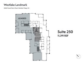 30930 Russell Ranch Rd, Westlake Village, CA à louer Plan de site– Image 1 sur 1