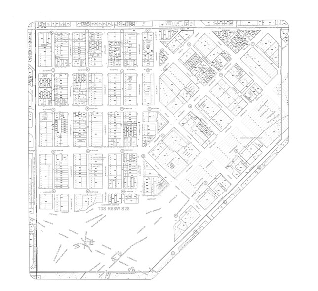 3000 Zuni St, Denver, CO à louer - Plan cadastral – Image 2 sur 2