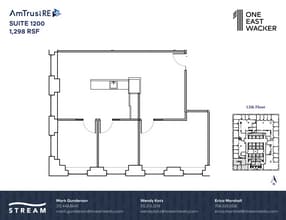 1 E Wacker Dr, Chicago, IL à louer Plan d’étage– Image 1 sur 1