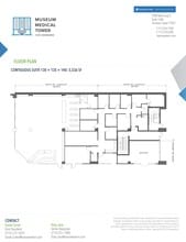 1213 Hermann Dr, Houston, TX à louer Plan d’étage– Image 2 sur 2