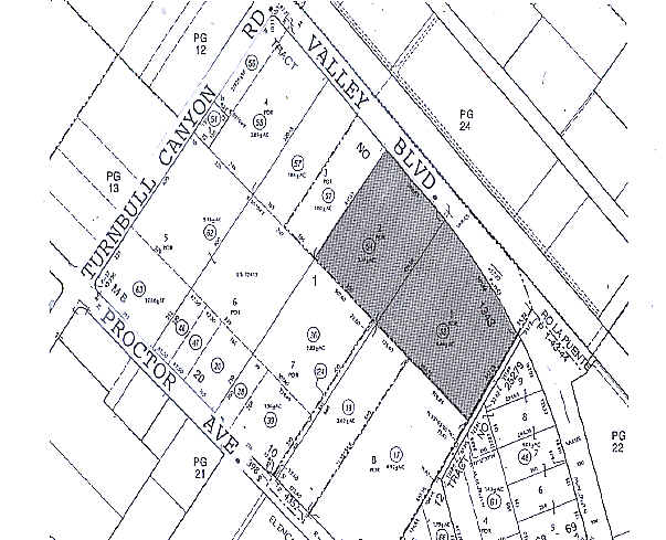 15310-15332 E Valley Blvd, City Of Industry, CA à louer - Plan cadastral – Image 2 sur 2