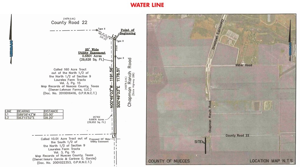 Hwy 286 & County Rd 22, Corpus Christi, TX à vendre - Photo de l’immeuble – Image 2 sur 4
