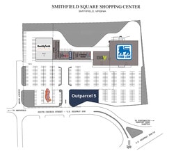 1911-1940 S Church St, Smithfield, VA à louer Plan de site– Image 1 sur 1