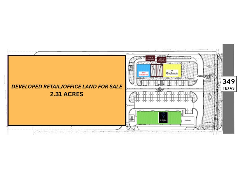 N Big Spring st, Midland, TX à vendre - Photo principale – Image 1 sur 2