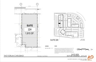 1905 Calle Barcelona, Carlsbad, CA à louer Plan d’étage– Image 1 sur 1