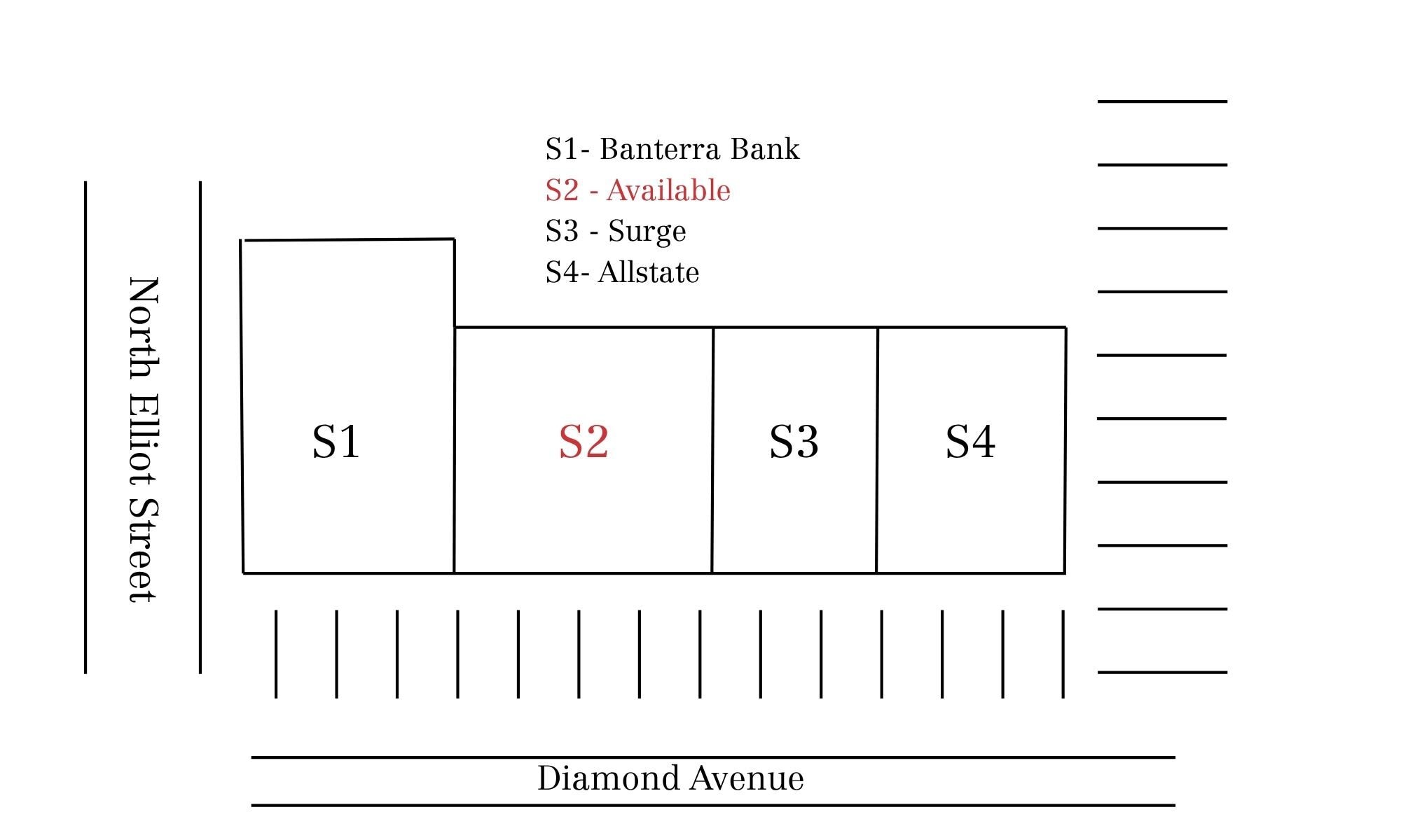 431 E Diamond Ave, Evansville, IN à louer Plan de site– Image 1 sur 1
