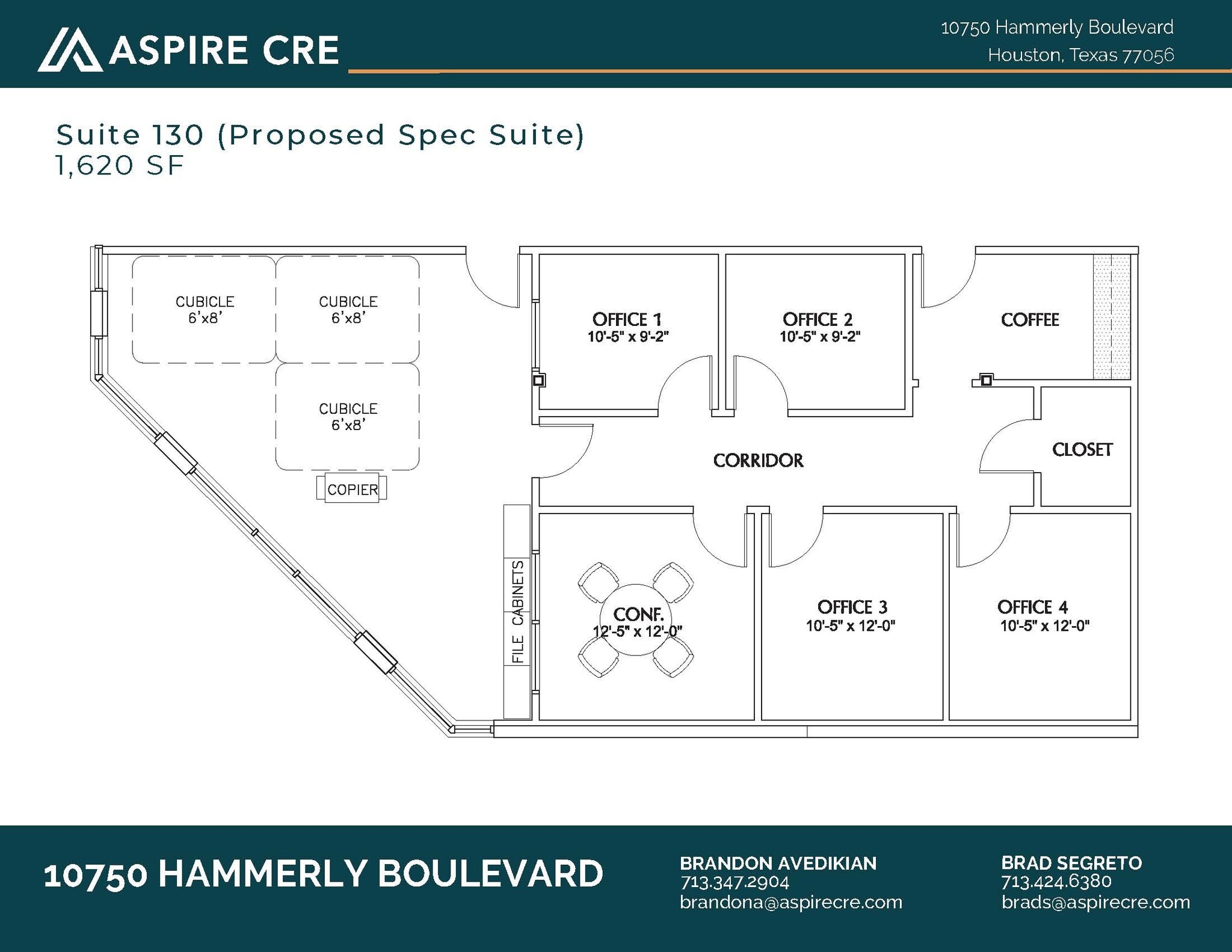 10750 Hammerly Blvd, Houston, TX à louer Plan d’étage– Image 1 sur 3