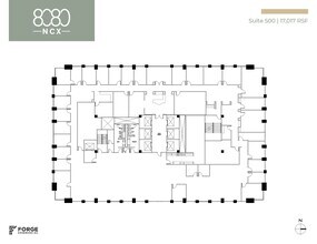 8080 N Central Expy, Dallas, TX à louer Plan d’étage– Image 1 sur 1