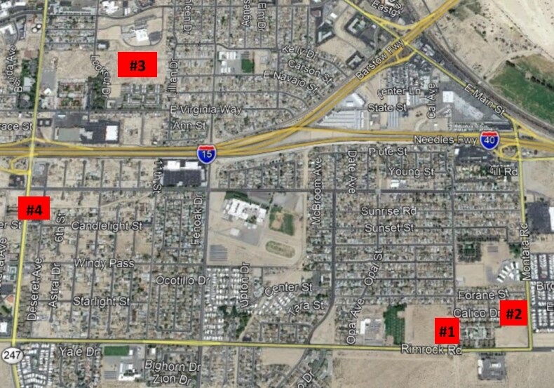Four multi-family zoned parcels portefeuille de 4 biens à vendre sur LoopNet.fr Photo de l’immeuble– Image 1 sur 5