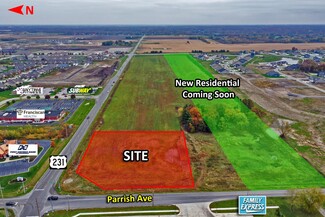 Plus de détails pour 10927 Parrish Ave, Cedar Lake, IN - Local commercial à louer