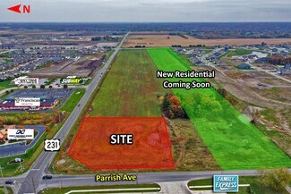 Plus de détails pour 10927 Parrish Ave, Cedar Lake, IN - Local commercial à louer