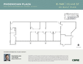 2222-2228 W Northern Ave, Phoenix, AZ à louer Plan d’étage– Image 1 sur 3