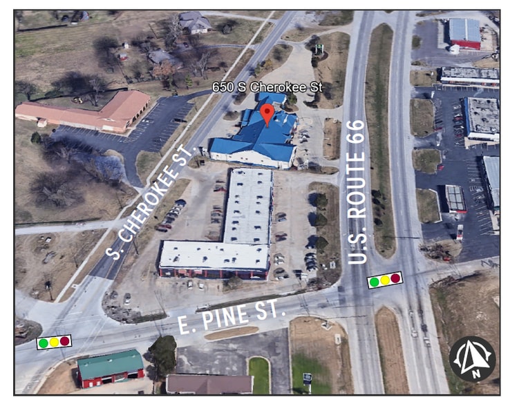 650 S Cherokee St, Catoosa, OK à louer - Aérien – Image 3 sur 14
