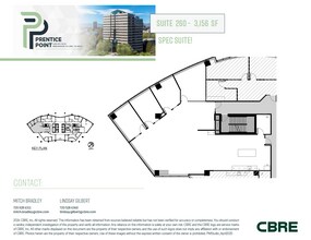 5299 Dtc Blvd, Greenwood Village, CO à louer Plan d’étage– Image 1 sur 1