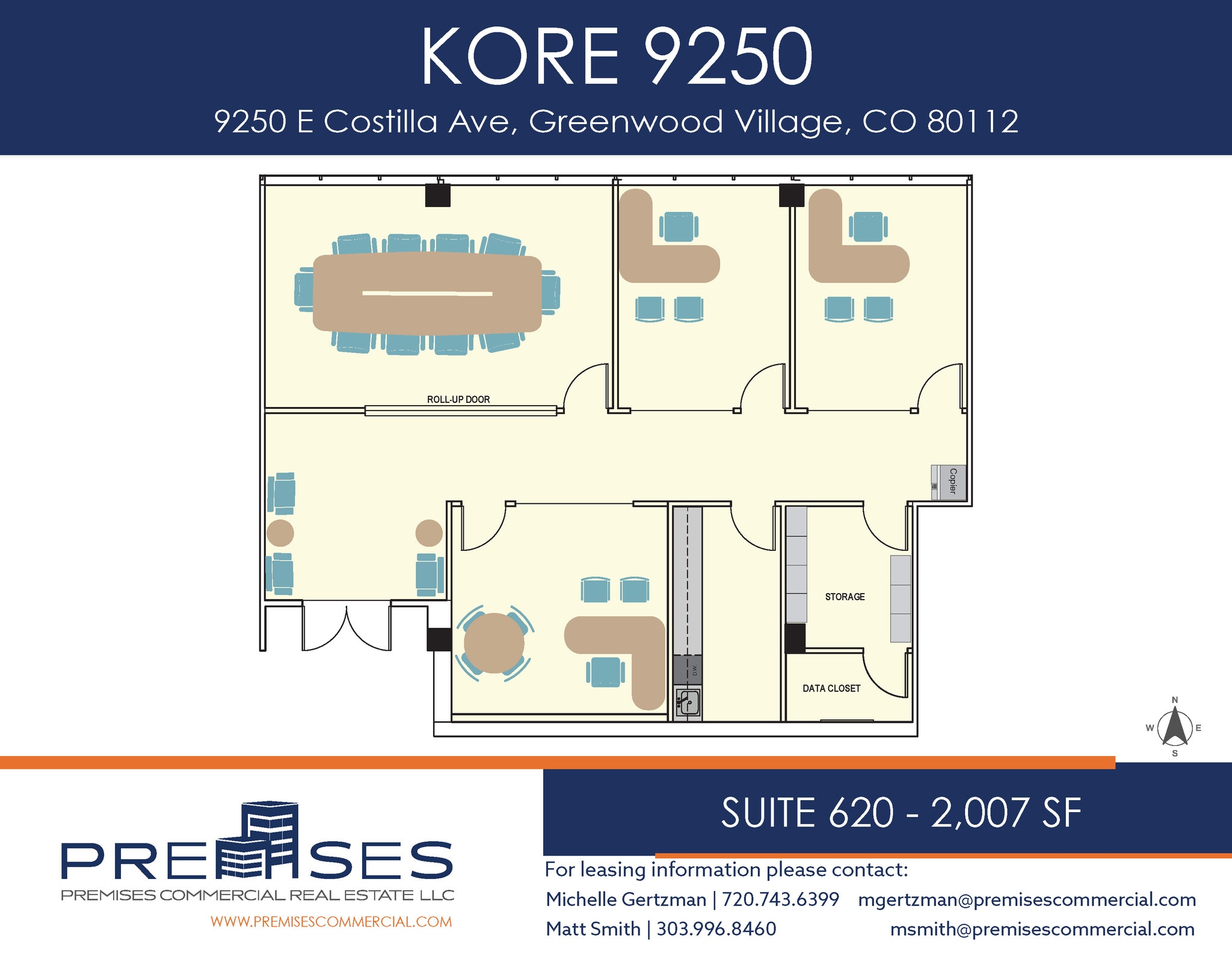 9250 E costilla Ave, Greenwood Village, CO à louer Plan d’étage– Image 1 sur 1
