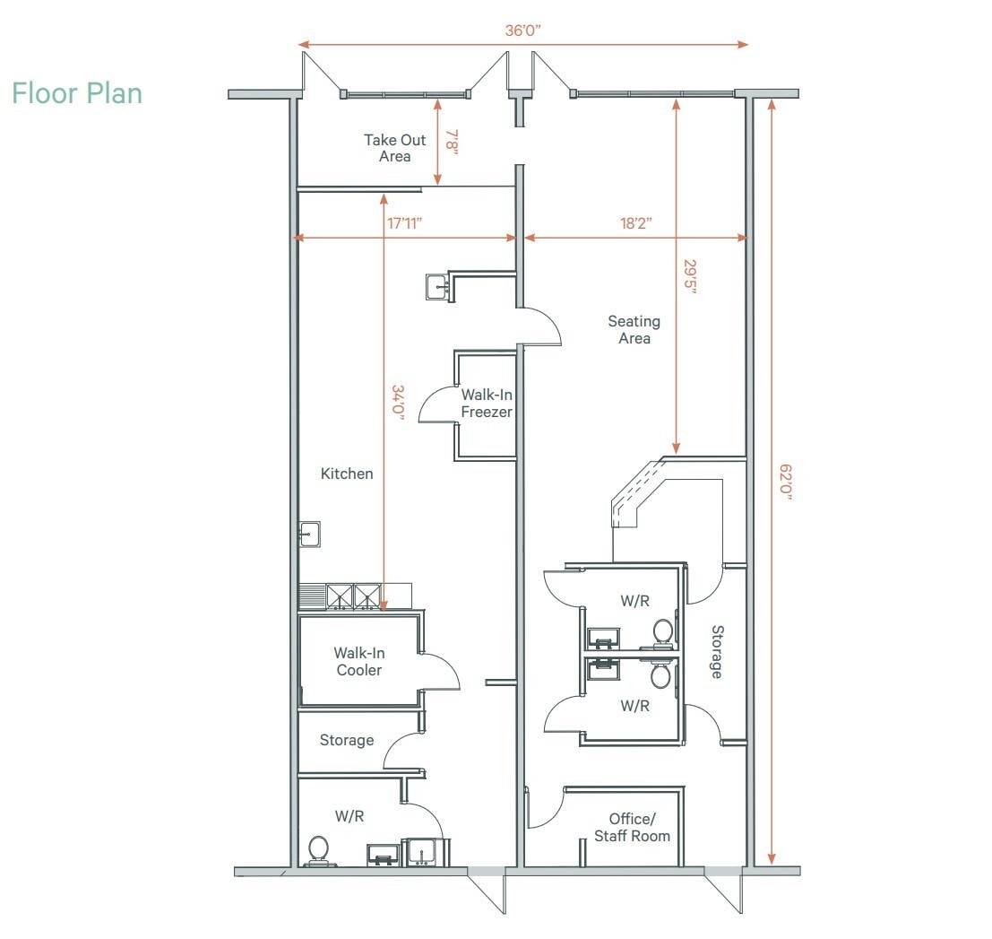7321-7328 101 Ave NW, Edmonton, AB à louer Plan d’étage– Image 1 sur 1