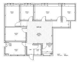 1190 S Bascom Ave, San Jose, CA à louer Plan d’étage– Image 1 sur 1
